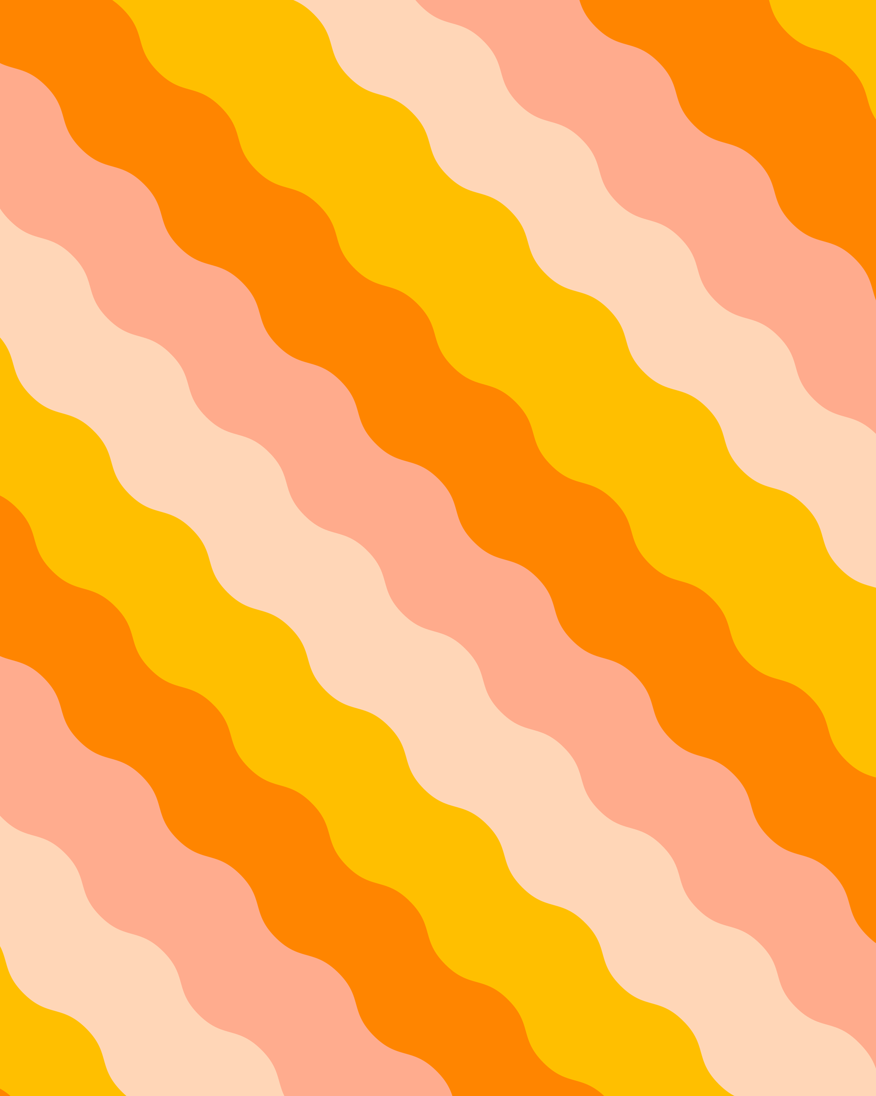 Groovy Funky Retro Background